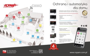 ROPAM CENTRALA NeoGSM-IP-D9M WiFi iOS Android DIN