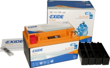 EXIDE ELTX14H 48WH 240A 12 В L+ литий-ионный ytx14