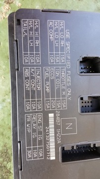 MODUL BSI 284B71HZ2A NISSAN NOTE E12 1.2 I
