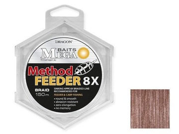 Plecionka MEGABAITS METHOD FEEDER 8X 0,12mm 150m