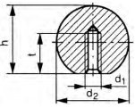 Uchwyty kuliste DIN319 C M10X45 56914