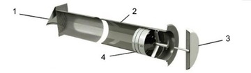 Воздухоотводчик круглый стабилизатор NOS110A-CC DARCO