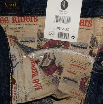 LEE DAREN jeansy slim vintage rozdarcia W30 L34