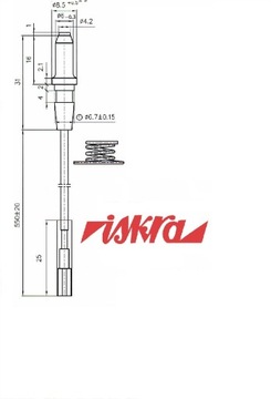 Искровоспламенитель AMICA MASTERCOOK + пружина! старый Сабаф