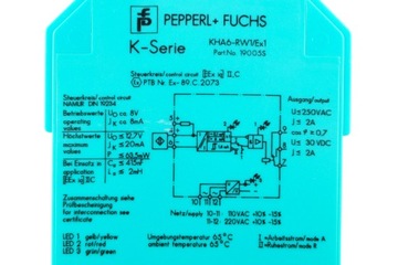 Импульсный усилитель PEPPERL+FUCHS KHA6-RW1/Ex