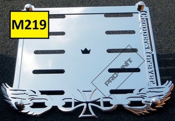 Рамка номерного знака мотоцикла SUZUKI INTRUDER VL