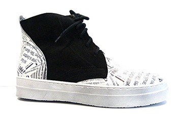 Botki sneakersy trampki lagazetta J.Wolski 38 skór