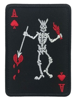 Naszywka na rzep Karta Czarnobrody MORALE PATCH AS