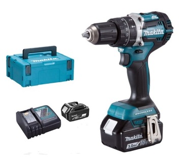 MAKITA DHP484RFJ WKRĘTARKA UDAROWA 2x3.0Ah MAKPAC