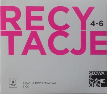 SŁOWA Z UŚMIECHEM RECYTACJE /3CD/ KLASY 4-6 SP