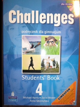 CHALLENGES 4 Student Book Учебник Longman + компакт-диск