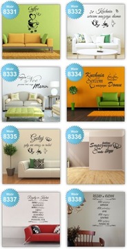 КУХОННЫЕ НАСТЕННЫЕ НАКЛЕЙКИ кофейные наклейки кафе L