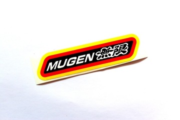 MUGEN mały naklejka sticker RETRO