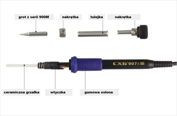 ___Stacja lutownicza 936A produkcji CXG 60W ESD___