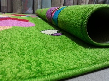Детский ковер FUNKY 80x120 IWO салатово-зеленый