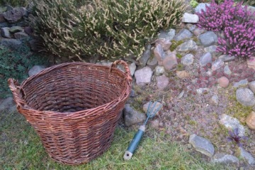 ПЛЕТЕНАЯ КОРЗИНА 30 ФУТОВ САДОВЫЕ РАБОТЫ
