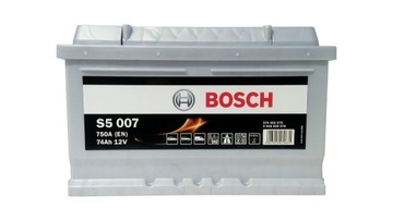 АККУМУЛЯТОР BOSCH SILVER S5 74Ач 750А для дизеля!