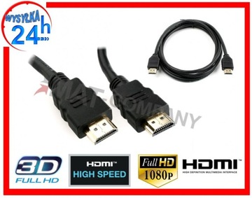 CABLETECH KABEL HDMI-HDMI 1,5m 2560x1600p HD 1080p