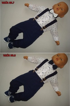 КОСТЮМ ДЛЯ КРЕСТЕНИЯ 8 ШТ. КУРТКА ДЖЕМПЕР ДРУГИЕ 68