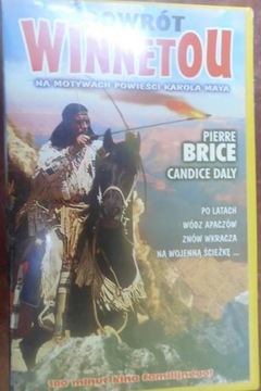 Powrót Winnetou Pierre Brice VHS kaseta KAROL MAY