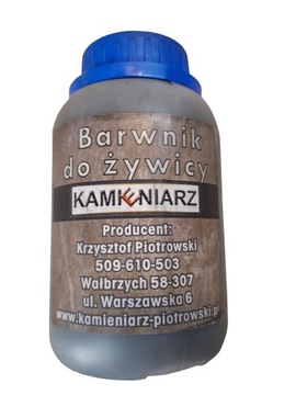 Barwnik do żywicy epoksydowej czarny 500ml proszek