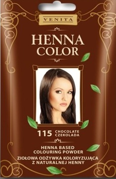 Venita, Henna Color, odż kolor. nr115 czekolada