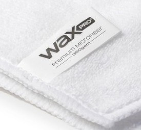 WaxPro PREMIUM Белая микрофибра МИКРОФИБРА ДЛЯ КОЖИ