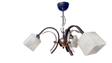 LAMPA WISZĄCA,SUFITOWA, ŻYRANDOL FUTURO 1033 KLOSZ