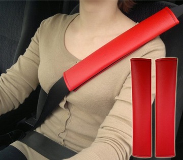 SKÓRZANE NAKŁADKI OSŁONY NA PASY BEZPIECZEŃSTWA