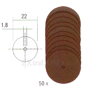 Диски отрезные корундовые Proxxon 50 шт 28812