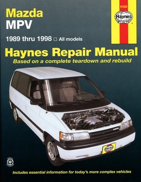 MAZDA MPV (1989-1998) USA NAPRAWA INSTRUKCJA