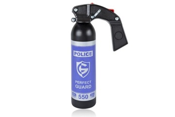 GAZ PIEPRZOWY GAŚNICA POLICE PERFECT GUARD 550 ŻEL