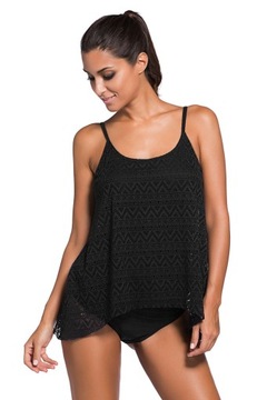 TANKINI STRÓJ KĄPIELOWY Ażurowy Figi 3XL/4XL