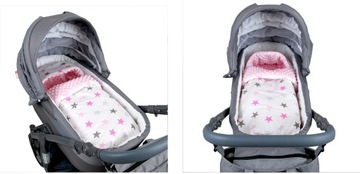 BabyLux MINKY SPRING СПАЛЬНЫЙ МЕШОК ДЛЯ КОЛЯСКИ 90 СМ N 12