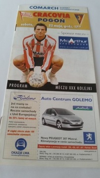 program CRACOVIA Kraków - POGOŃ Szczecin 22.05.04