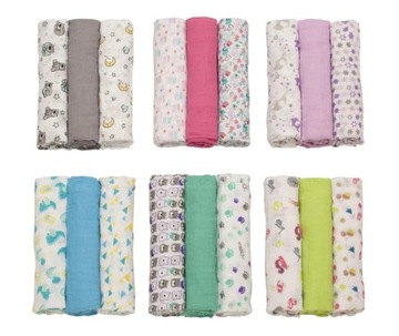 Babyono Diapers Premium Muslin 3 ПК