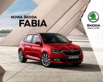 Skoda Fabia prospekt model 2019 polski 80 str.