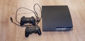 Konsola PS3 slim +2oryg.kontr +15gier