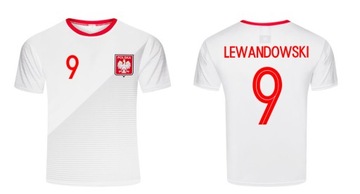 Футбольная форма и леггинсы LEWANDOWSKI 9, размер 140.