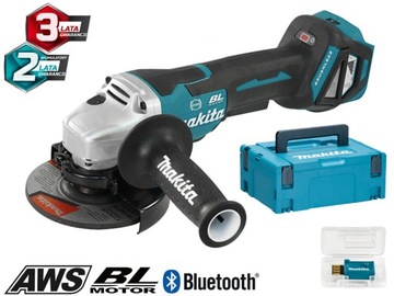 MAKITA DGA518ZJU AWS Угловая шлифовальная машина 125 мм 18 В без аккумулятора