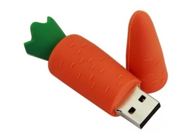 PENDRIVE USB 8 GB MARCHEW WARZYWO OGRÓDEK FIT