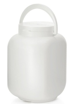 POJEMNIK NA MLEKO KANKA BAŃKA PLASTIKOWA BIAŁA 3 L