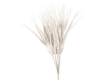 TRAWA W PĘCZKU 6 GAŁĄZEK 30cm CREAM