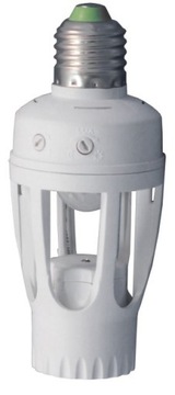 OPRAWKA ŻARÓWKI Z CZUJNIKIEM RUCHU E27 LED - 360*