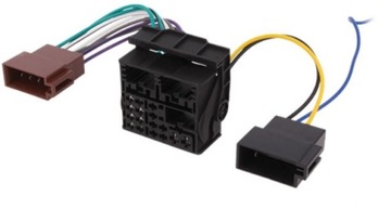 ZŁACZE ISO ADAPTER RADIO VW RCD 200 RCD 300 RCD500