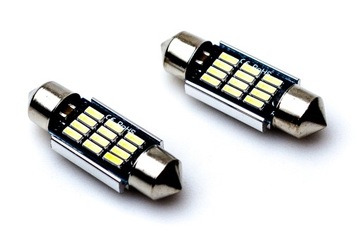 Żarówka rurkowa 12 LED C5W C10W rurka Can Bus 36mm