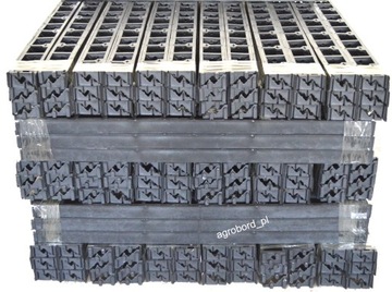 OBRZEŻE TRAWNIKOWE OGRODOWE PALISADA EKOBORDER 58mm 50m
