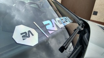 Наклейка RA RACEISM новейшего дизайна 2018 года
