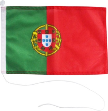 Flaga Portugalii Bandera Jachtowa Portugalia 30x20