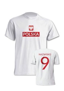 Koszulka kibica Polski Męska XXL